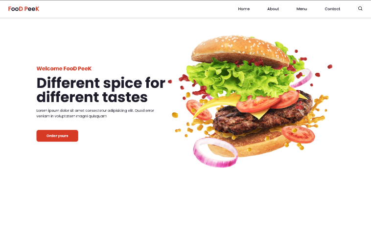 website foodpeek
